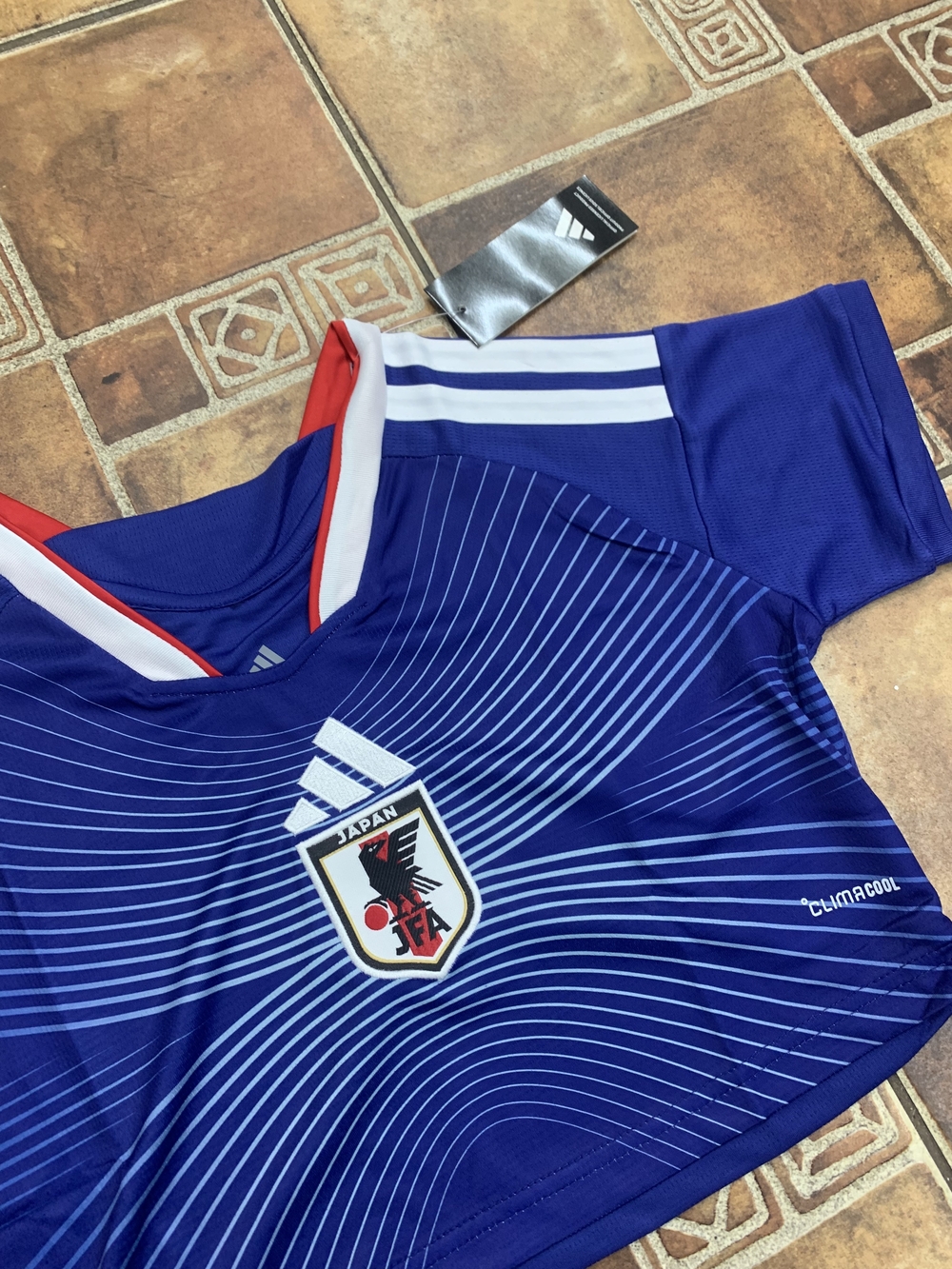 Adidas Japan 2026 World Cup Women's Cropped Jersey Size M - Picture 2 of 4